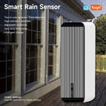 Tuya Smart WiFi/Zigbee3.0 Rain Sensor Real-time Monitoring of Rainfall Linked Smart Windows Doors and Irrigation Equipment Smart Life APP Work with Alexa Google Assistant