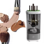 Automatic Electric Makeup Brush Cleaner Machine Automatic Makeup Brush Washer & Holder Quick Efficient for Deep Cleaning