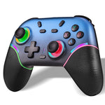 X9 Tri-mode Wireless Gaming Controller with RGB Lighting Programmable Back Buttons Dual Vibration for PC Switch iOS Android PS3 Gamepad