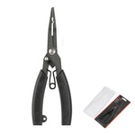 LinkMejor Fishing Line Cutter Pliers Stainless Steel Multifunctional Fishing Line Clamp Tools for Outdoor Saltwater Freshwater Fishing