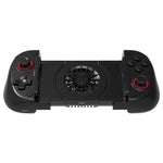 X3 2-in-1 Cooling Fan Stretching Wireless Game Controller with Hall Effect 3D Joystick and Trigger Dual Vibration Motor bluetooth Gamepad for Switch/Android/iOS/PC