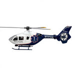 LinkMejor EC135 450 Class 2.4G 6CH GPS Stabilized Scale RC Helicopter RTF With X2 Flight Controller and Searchlight