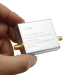 HT004 100K-6GHz Wideband Low Noise Amplifier 20dB High Gain Full Band Low Noise Amplifier with USB Cable