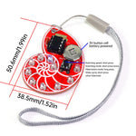 DIY LED Seashell Design SMD SMT Electronic Kit With Lanyard for Soldering Practice Learning Gifts For Soldered Practise