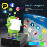 Car Video CarPlay Ai Box Android13 Wired with Wireless Carplay Converter CarPlay Android Auto Adapter Aibox Smart Carplay Box