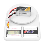 LinkMejor TATTU 14.8V 1550mAh 75C 4S 1P Lipo Battery XT60 Plug for Skylark M4-FPV250 Mini Shredder 200