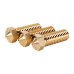 LinkMejor E3D Volcano Hard Steel Nozzle Brass M6 Thread 3D Printer Hotend Volcano Nozzle