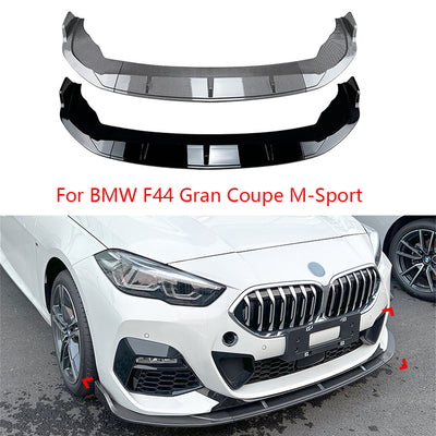 Car Front Bumper Spoiler Lip Splitter Diffuser For BMW 2 Series F44 218i 220i M235i 216d 218d 220d Gran Coupe M Sport 2020-2025