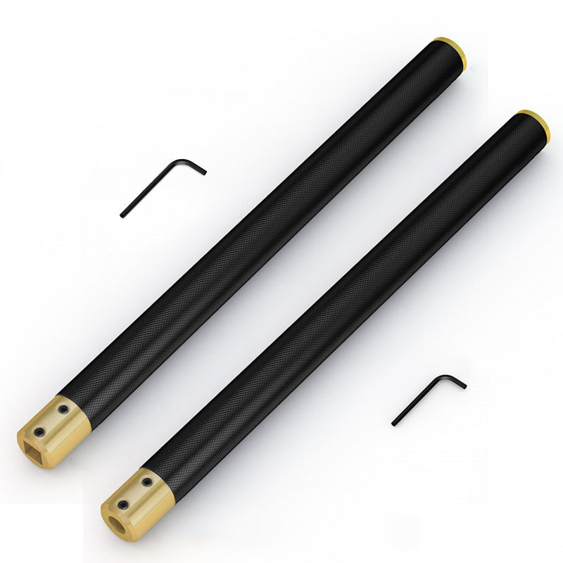 LinkMejor Wood Lathe Truning Tools Grip Handle for Square 12mm Round Turning Tool bar
