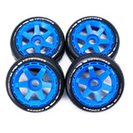 4PCS 1/8 Rally Drift On-Road Tires Wheels 17mm Hex for ARRMA INFRACTION LIMITLESS FELONY F1 ZD RC Car Vehicles Model Parts
