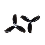 2 Pairs GEMFAN D3 3-blade 3 Inch PC Propeller 1.5mm Hole for RC FPV Racing Drones