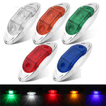 LinkMejor Side Marker Indicator Lights Clearance Lamp DC 24V for Truck Trailer Bus