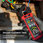 LinkMejor Direct KAIWEETS 602 Digital Clamp Meter AC/DC 600V 600A HD Color Screen Intelligent Mode Precision Tool for Safe Measurements