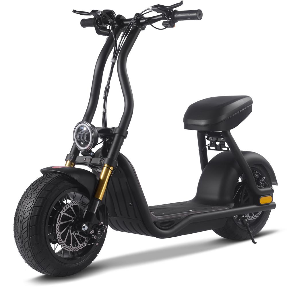 [USA Direct] Mototec Metro H10 Electric Scooter 48V 13Ah 1000W Recommended Top Speed 25KM/H 14inch 15-30KM Max Mileage 120KG Max Load E-Scooter