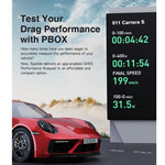 Xparkle PBOX Mini GPS Based Performance Meter Box Vehicle Performance Analyzer with Acceleration Analysis Braking Distance Real-Time Video