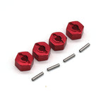 LinkMejor 16207 16208 16209 16210 H16 1/16 Rc Car Metal Upgrade Parts Hexagon Connector