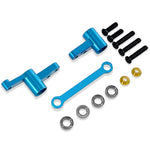 Upgraded Metal Steering Assembly With Bearings For MJX HYPER GO 14209 14210 H14BM 1/14 Remote Control Car Accessories