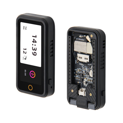 LinkMejor® T-Display-S3 AMOLED Plus ESP32-S3-R8 Dual-Core IoT Development Board with 1.91 Inch Display Wi-Fi Bluetooth Support ArduinoMicroPython