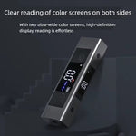 LinkMejor Dual Laser Protractor Digital Inclinometer Angle Measure Cross Laser Type-C Magnetic Base Dual Screen Accurate Measurement Tool