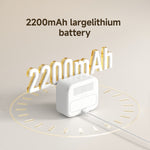 Atuman CF1 Multifunctional Carbon Dioxide Tester CO2 Temperature Humidity Display Clock display 3 inch Screen High Accuracy Type-C Charging 2200mAh Battery