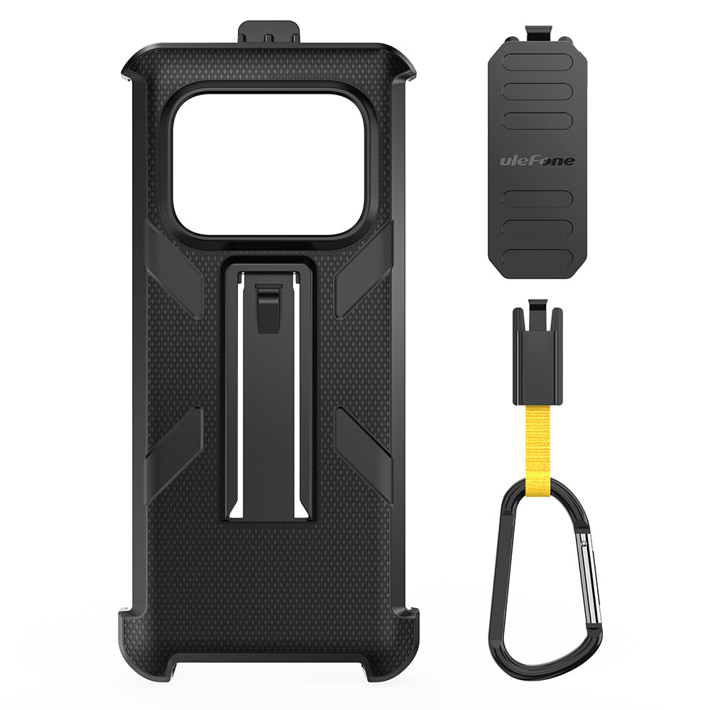 Original Ulefone Multifunctional Protective Case Cover with Back Clip and Carabiner For Ulefone Armor 25T / Armor 25T Pro