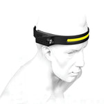 LinkMejor LX200 Wave Sensor 1200mAh 270° Wide Range 350LM 5 Lighting Modes LED Headlamp USB Rechargeable Head Torch COB Outdoor Cycling Adventure Fishing Flashlight Bike Headlamp