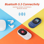 A11 32GB Clip MP3 Player with BT5.3 HiFi Lossless Music Sports MP3 Player Support FM Radio Voice Recording