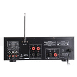 Sunbuck 326BT bluetooth 1200W 110V US Plug Digital Amplifier HIFI-h Stereo Home Theater Amp 2 Channel Receiver MP3 USB SD AUX AV FM Radio with Remote Control