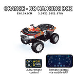 LinkMejor HG4-411 RTR 1/64 2.4G RWD Mini Alloy RC Car Support App Remote Control Motorcycle Beach Off-Road Three Speed Vehicles Models Pocket Toys Desktop Collection Gift For Boys
