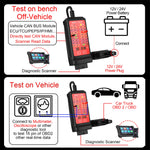LinkMejor CTB007 16Pin 75cm /150cm Cable OBD2 Diagnostic Tool 12V 24V Socket Tester Box
