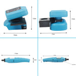 Cordless Lithium Grinder 80W 18000rpm For Makita DEWALT Milwaukee 18V-21V Batteries Grinding Polishing Cutting Carving Tool