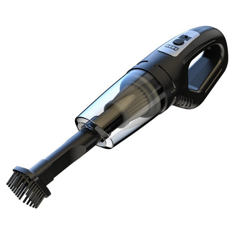 Tevorex A6 Car Multifunctional Vacuum Cleaner with Power Display Replaceable Suction Head Handheld Powerful Suction Rechargeable Car and Home Small Cordless Vacuum Cleaner