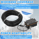 Pocket EFHW Antenna K24 3-30MHz Frequency Band Shortwave Antenna Wideband End-fed Halfwave Antenna