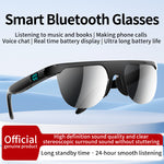 L400 Smart bluetooth 6.0 Glasses with Dual Speakers LED Digital Display Touch Control UV Protection 30g Lightweight Wireless Audio Sunglasses Headphones
