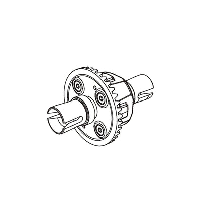 LinkMejor 12212 RC Car Original Parts Motor Output Gear Front/Rear Differential 10392 P12420