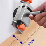Woodworking Marking Tool Stainless Steel Retractable Tough Multi-Functional Measuring Device Stone Plate Marking