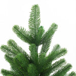 Artificial Christmas Tree Xmas Pine Tree with Solid Metal Legs, LED Lights Perfect for Indoor and Outdoor Holiday Decoration