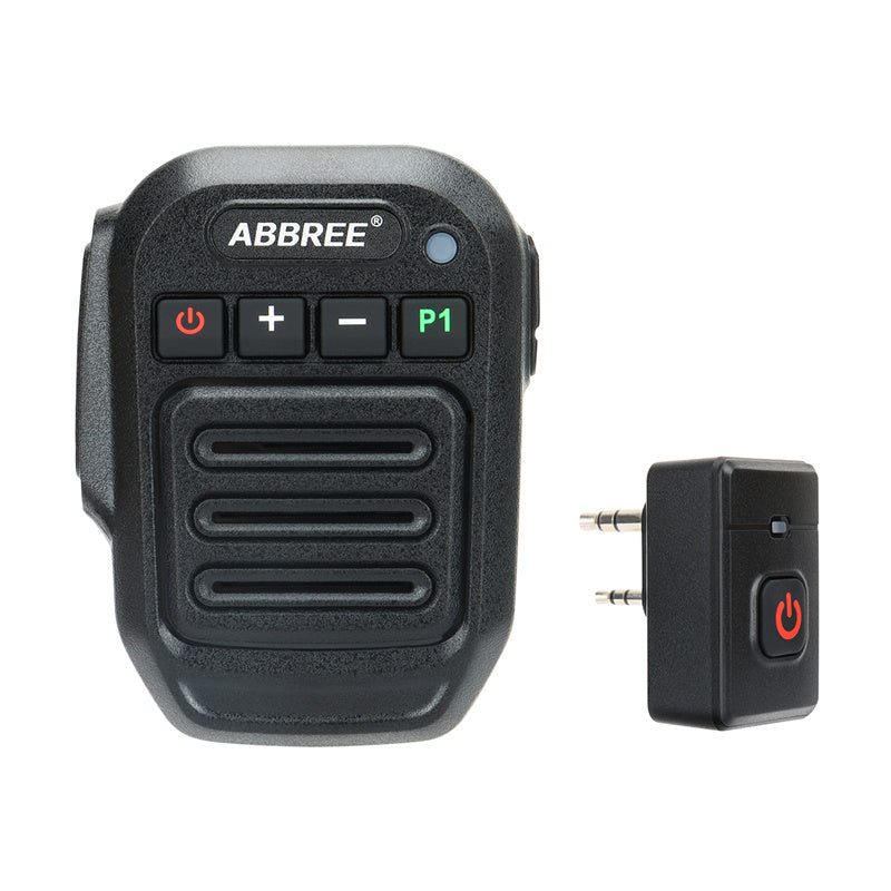 LinkMejor Walkie Talkie Wireless bluetooth Handheld Speaker Mic Shoulder Microphone for BaoFeng Quansheng Two Way Radio Accessories