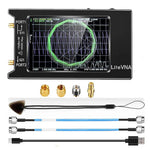 LiteVNA NanoVNA 64 50kHz-6.3GHz Vector Network Analyzer 4" Screen S Parameters HF VHF UHF SWR Phase Delay MicroSD Slot