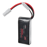 2Pcs LinkMejor 7.4V 2800mAh 25C 2S LiPo Battery Small Tamiya Plug for RC Car