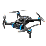 LinkMejor XT808 GPS 5G WiFi FPV with 5.9inch LCD Screen Controller 720P HD Dual Camera 180° Servo Gimbal 360° Obstacle Avoidance Brushless Foldable RC Drone Quadcopter RTF