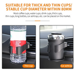 Universal Car Air Vent Drink Cup Bottle Holder Car Truck Water Bottle Holders Stands Car Cup Rack for Water Bottle Ashtray
