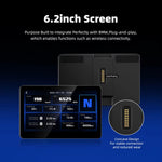 6.2-Inch Motorcycle GPS With Wireless CarPlay Android Auto IP67 Moto Display WonderWheel Compatible For BMW R1200GS R1250GS F800 F900 S1000XR