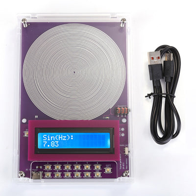 7.83Hz Schumann Wave Generator 0.1Hz to 30000Hz Sine Square Waves Adjustable Frequency Signal Generator Anti-Interference Relaxation Device