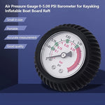 Inflatable Boat Pump Pressure Gauge Suitable for Outdoor and Indoor Activities Portable Air Pump for Swimming Pools Portable and Easy to Use
