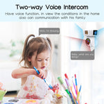 V380PRO Tri Lens WiFi IP Security Camera PTZ AI Human Recognition Two Way Audio Night Vision Smart Home Surveillance Camera with Light