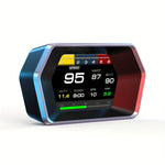Weiying P17 Car Head Up Display HUD Smart Gauge GPS Beidou Dual Mode Positioning LCD Screen OBD scanner Digital Gauges for Universal Car