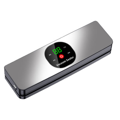 Comfook Portable Cordless Vacuum Sealer With UV Sterilization 26cm Sealing Dry/Moist Modes Touchscreen USB Rechargeable Food Vacuum Sealer Food Preserver