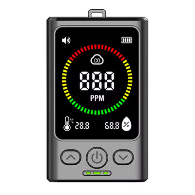 GC300 Portable Carbon Monoxide Detector Rechargeable Digital Display Carbon Monoxide Alarm Suitable for Homes Garages Offices