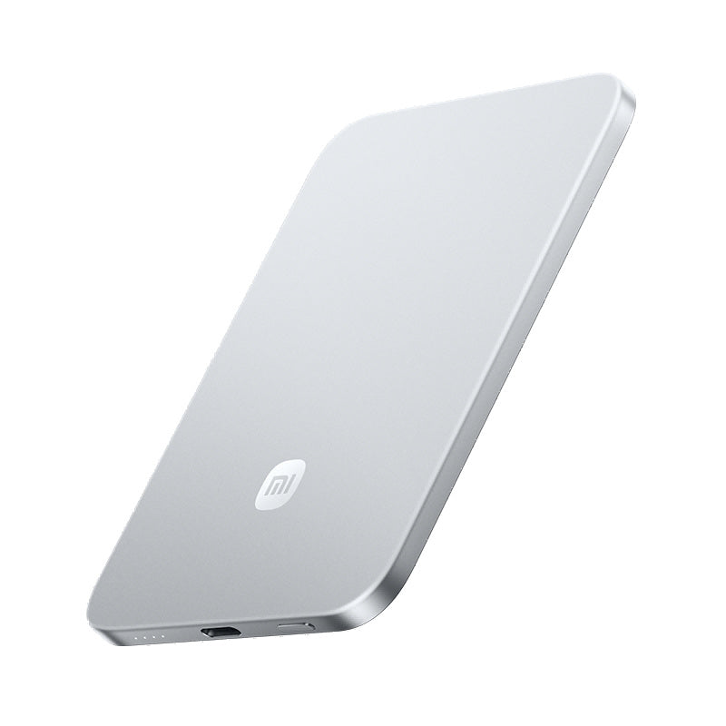 Xiaomi 15W 18.95Wh 5000mAh Wireless Magnetic Power Bank Thin External Battery Power Supply with 1 Input & 2 Outputs Fast Charging for iPhone 17 17Pro 16 Pro Max 15 14 for Xiaomi 17pro for Huawei Mate XTs for OPPO